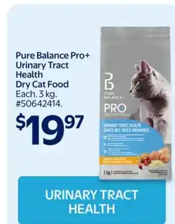 Walmart Pure Balance Pro+ Urinary Tract Health Dry Cat Food offer