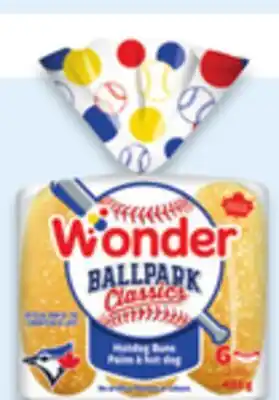 Walmart Wonder Ballpark Hot Dog Buns offer