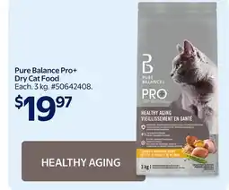 Walmart Pure Balance Pro+ Dry Cat Food offer