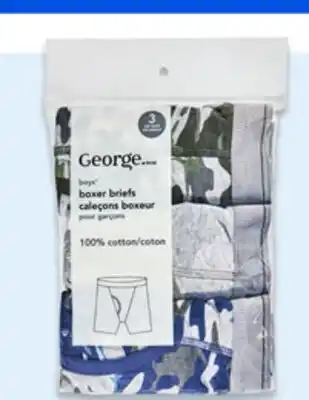 Walmart Kids' Packaged Underwear offer