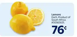 Walmart Lemons offer