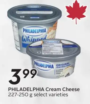 Sobeys Cream Cheese offer