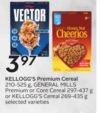 Sobeys KELLOGG'S Premium Cereal offer
