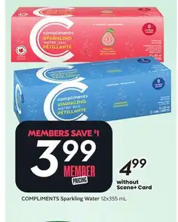 Sobeys Sparkling Water offer