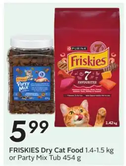 Sobeys FRISKIES Dry Cat Food offer