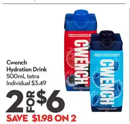 Longo's Cwench Hydration Drink offer