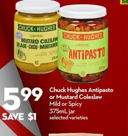 Longo's Antipasto or Mustard Coleslaw offer