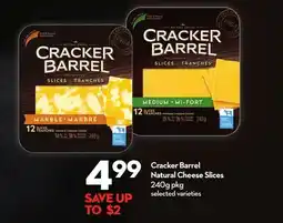 Longo's Natural Cheese Slices offer