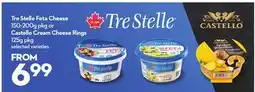 Longo's Feta Cheese 150-200g pkg or Cream Cheese Rings 125g pkg offer