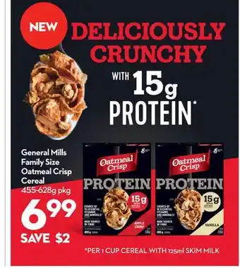 Longo's Family Size Oatmeal Crisp Cereal WITH 15g PROTEIN offer