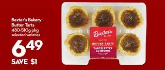 Longo's Baxter's Bakery Butter Tarts offer