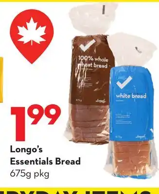 Longo's Longo's Essentials Bread offer