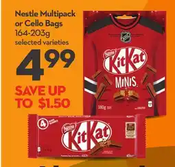 Longo's Nestle Multipack or Cello Bags offer