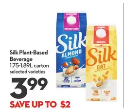 Longo's Plant-Based Beverage offer