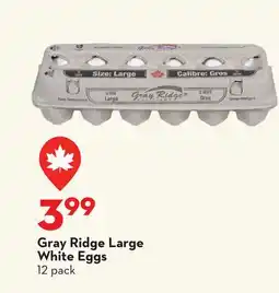 Longo's Large White Eggs offer