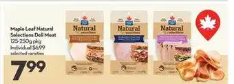 Longo's Natural Selections Deli Meat offer