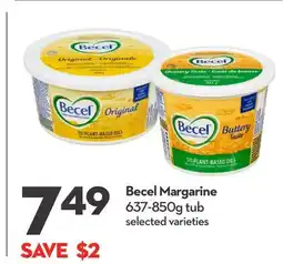 Longo's Becel Margarine offer