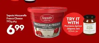 Longo's Mozzarella Fresca Cheese offer