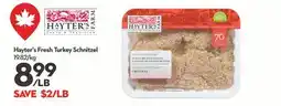 Longo's Fresh Turkey Schnitzel offer