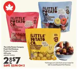 Longo's Fresh Mini Potatoes offer
