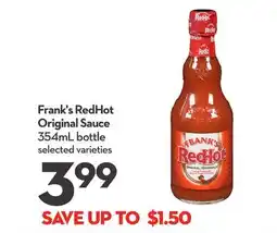 Longo's RedHot Original Sauce offer