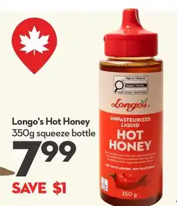 Longo's Hot Honey offer