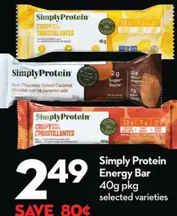 Longo's Simply Protein Energy Bar offer