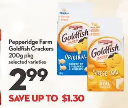 Longo's Goldfish Crackers offer