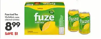 Longo's Fuze Iced Tea offer