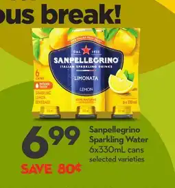 Longo's Sparkling Water offer