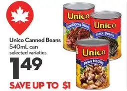Longo's Unico Canned Beans offer