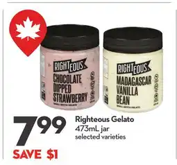 Longo's Righteous Gelato offer