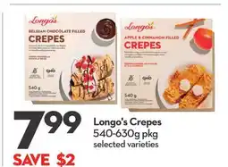 Longo's Longo's Crepes offer