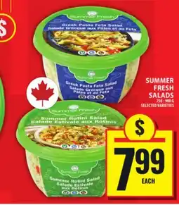 Food Basics SUMMER FRESH SALADS offer