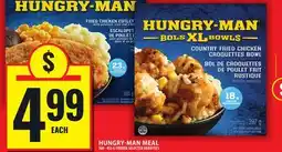 Food Basics HUNGRY-MAN MEAL offer