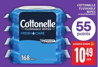 Food Basics COTTONELLE FLUSHABLE WIPES offer