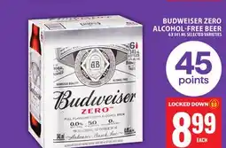 Food Basics BUDWEISER ZERO ALCOHOL-FREE BEER offer
