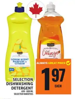 Food Basics SELECTION DISHWASHING DETERGENT offer