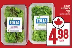 Food Basics FOLIA LETTUCE KITS offer