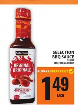 Food Basics SELECTION BBQ SAUCE offer
