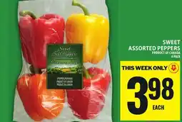 Food Basics SWEET ASSORTED PEPPERS offer