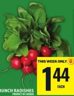 Food Basics BUNCH RADISHES offer
