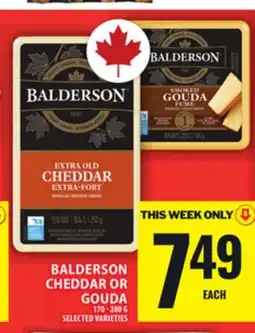 Food Basics BALDERSON CHEDDAR OR GOUDA offer