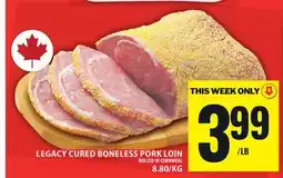Food Basics LEGACY CURED BONELESS PORK LOIN offer
