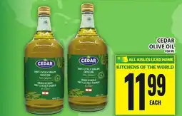 Food Basics CEDAR OLIVE OIL offer