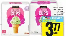 Food Basics SELECTION ICE CREAM CUPS offer