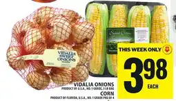 Food Basics VIDALIA ONIONS OR CORN offer