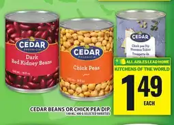 Food Basics CEDAR BEANS OR CHICK PEA DIP offer