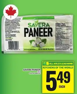 Food Basics SAVERA PANEER offer