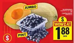 Food Basics BLUEBERRIES OR CANTALOUPES offer